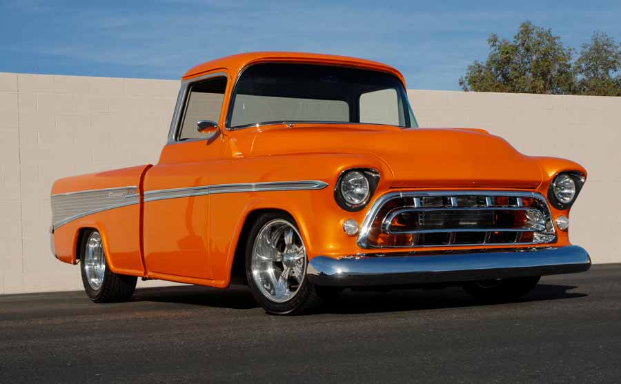 3. 1957 Chevrolet Cameo Pickup, vendido por US $ 159.500 em 2007