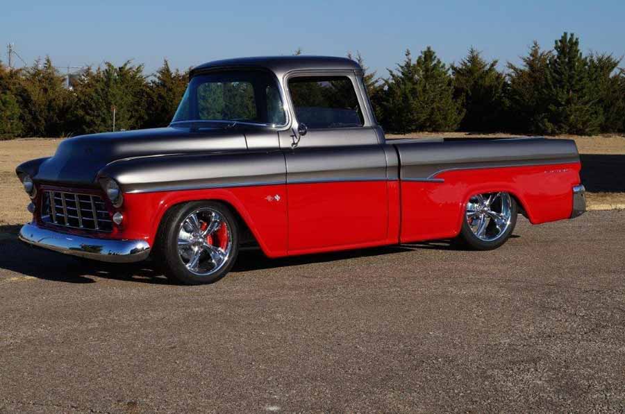 5. 1955 Chevrolet Cameo Custom Pickup, vendido por US $ 143.000 em 2013