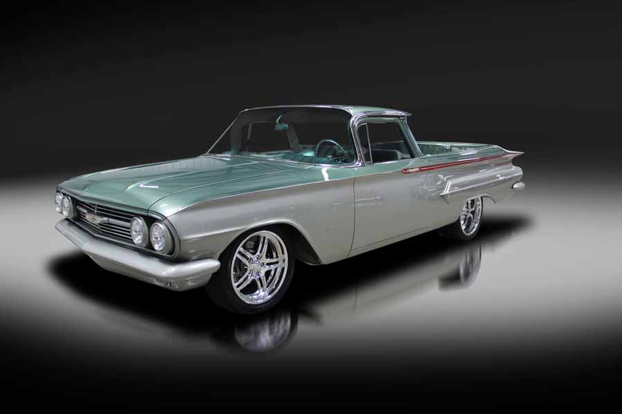 7. 1960 Chevrolet El Camino Custom Pickup, vendida por US $ 126.500 em 2017