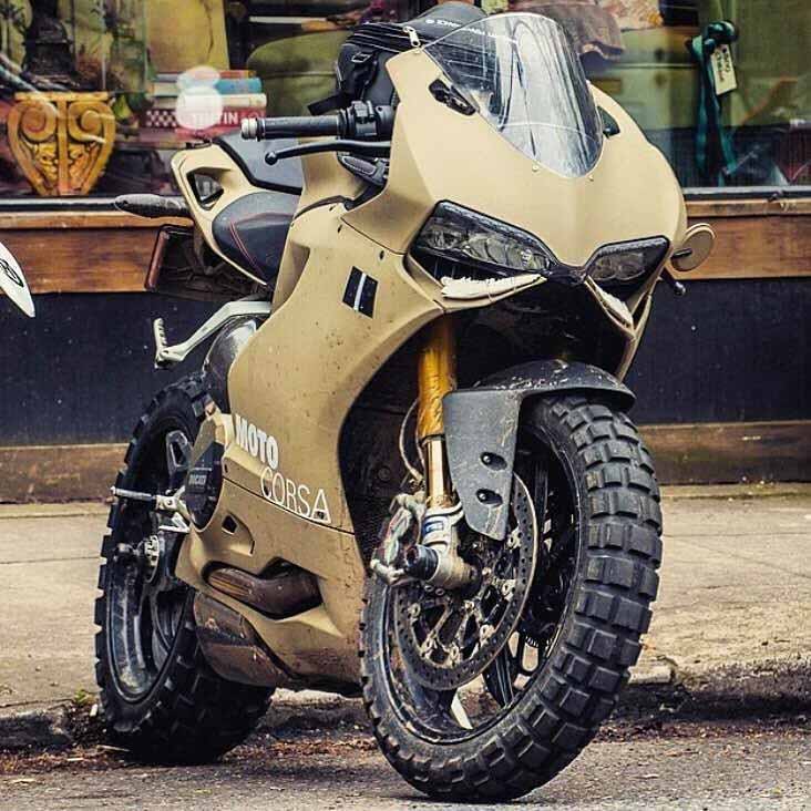 pneus off-road foram montados pela Continental