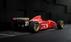 Ferrari 412 T2, o primeiro carro da marca pilotado por Michael Schumacher, está à venda