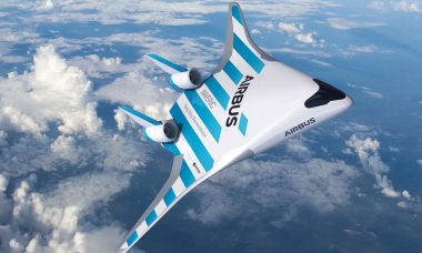 Airbus apresenta protótipo de asa voadora gigante