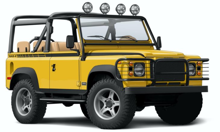 Empresa transforma Land Rover Defender em 4x4 elétrico