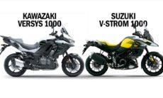 Comparativo Kawazaki Versys 1000 s x Suzuki V-strom 1000. Foto: Divulgação