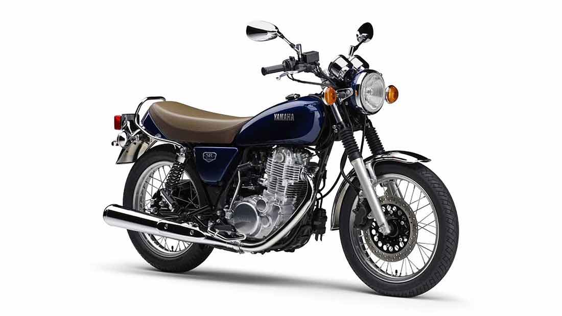 Yamaha se despede da SR 400 após 43 anos de produção. Foto: Divulgação