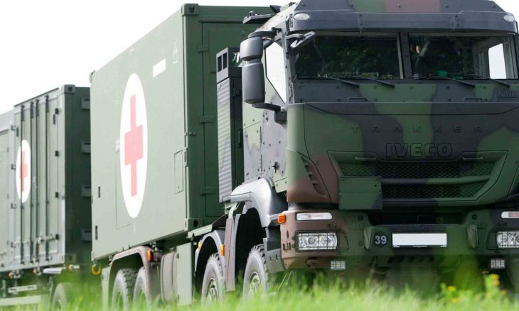 Iveco fornecerá 1.048 caminhões blindados 8×8 ao Exército Alemão. Foto: Divulgação