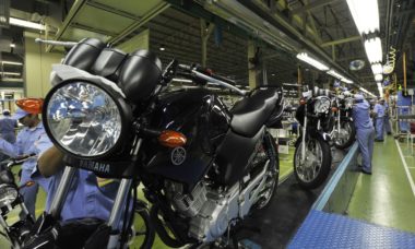 Produção de motocicletas cai 13,2% em 2020
