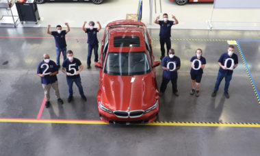 BMW atinge marca de 25 mil Série 3 montados em Araquari (SC)