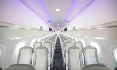 Embraer lança manual para uso de luz UV-C na higienização de aeronaves. Foto: Divulgação