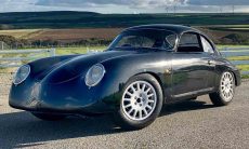 Empresa britânica revela carro elétrico com cara de Porsche dos anos 1950. Foto: Divulgação