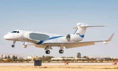 Israel vai transformar mais um jato executivo Gulfstream G550 em avião espião. Foto: Divulgação