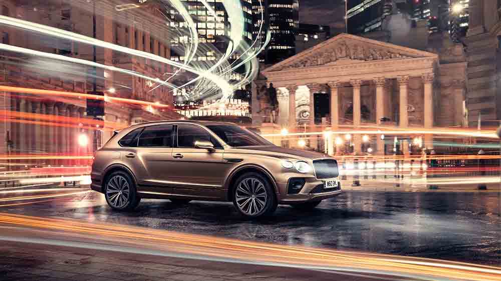 Bentley registra ano recorde de vendas e lança o elétrico Bentayga Hybrid . Foto: Divulgação