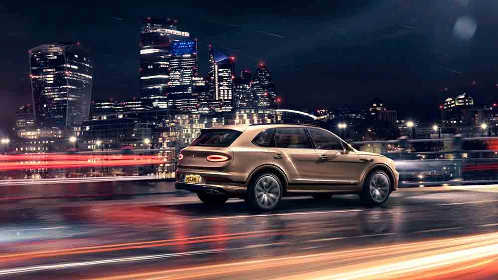 Bentley registra ano recorde de vendas e lança o elétrico Bentayga Hybrid . Foto: Divulgação