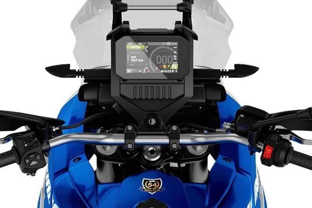 A Tuareg 660 terá quatro modos de pilotagem, dois deles configuráveis, ABS que podem ser desativados, controles de tração, de cruzeiro, e de mapeamento e frenagem.
