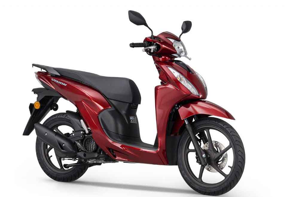 Honda Vision 110. Foto: Divulgação