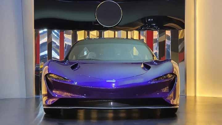McLaren Speedtail. Foto: Reprodução Instagram