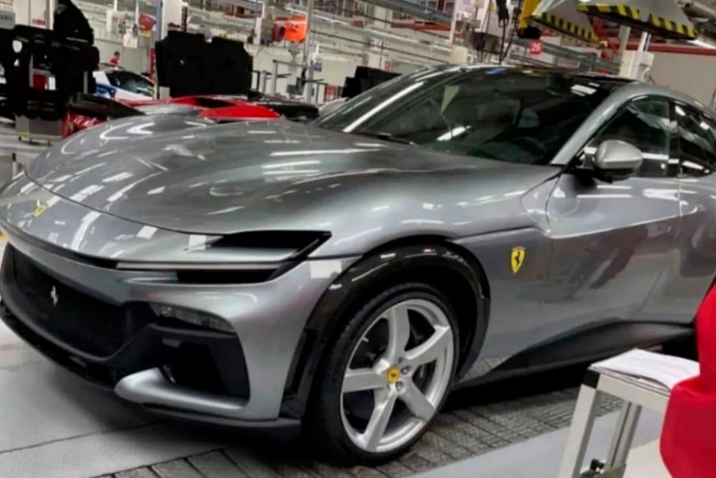 Ferrari Purosangue. Foto: Reprodução Instagram