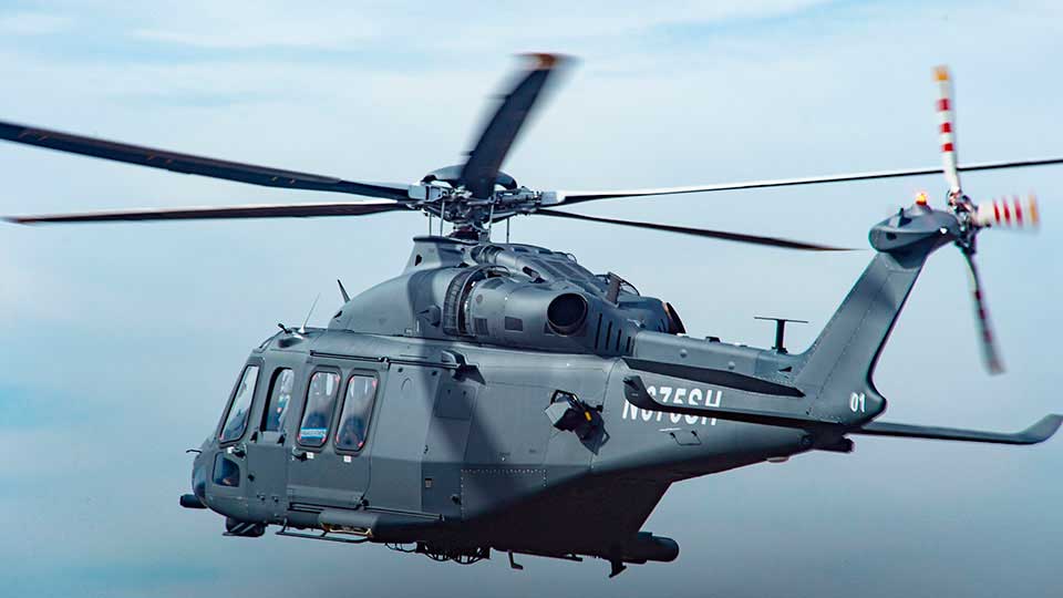 MH-139 Grey Wolf. Foto: Divulgação