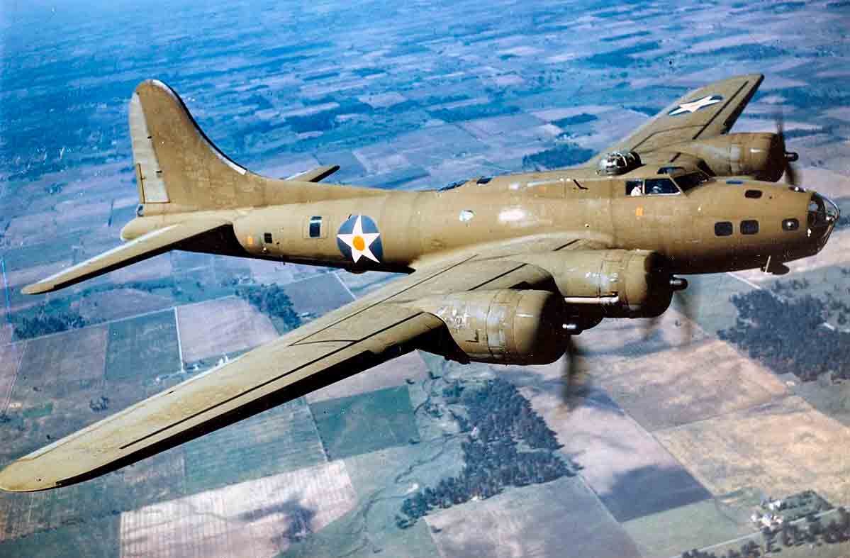 B-17 Flying Fortress. Foto: Wikipedia