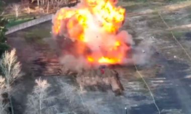 Serviços de segurança explodem carro cheio de explosivos. Foto: Reprodução