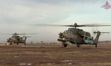 VÍDEO mostra o ataque devastador dos helicópteros Mi-28 e Mi-35 da Rússia