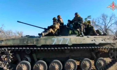 Vídeo mostra o treinamento da unidade de fuzileiros motorizados da Rússia. Foto: Reprodução