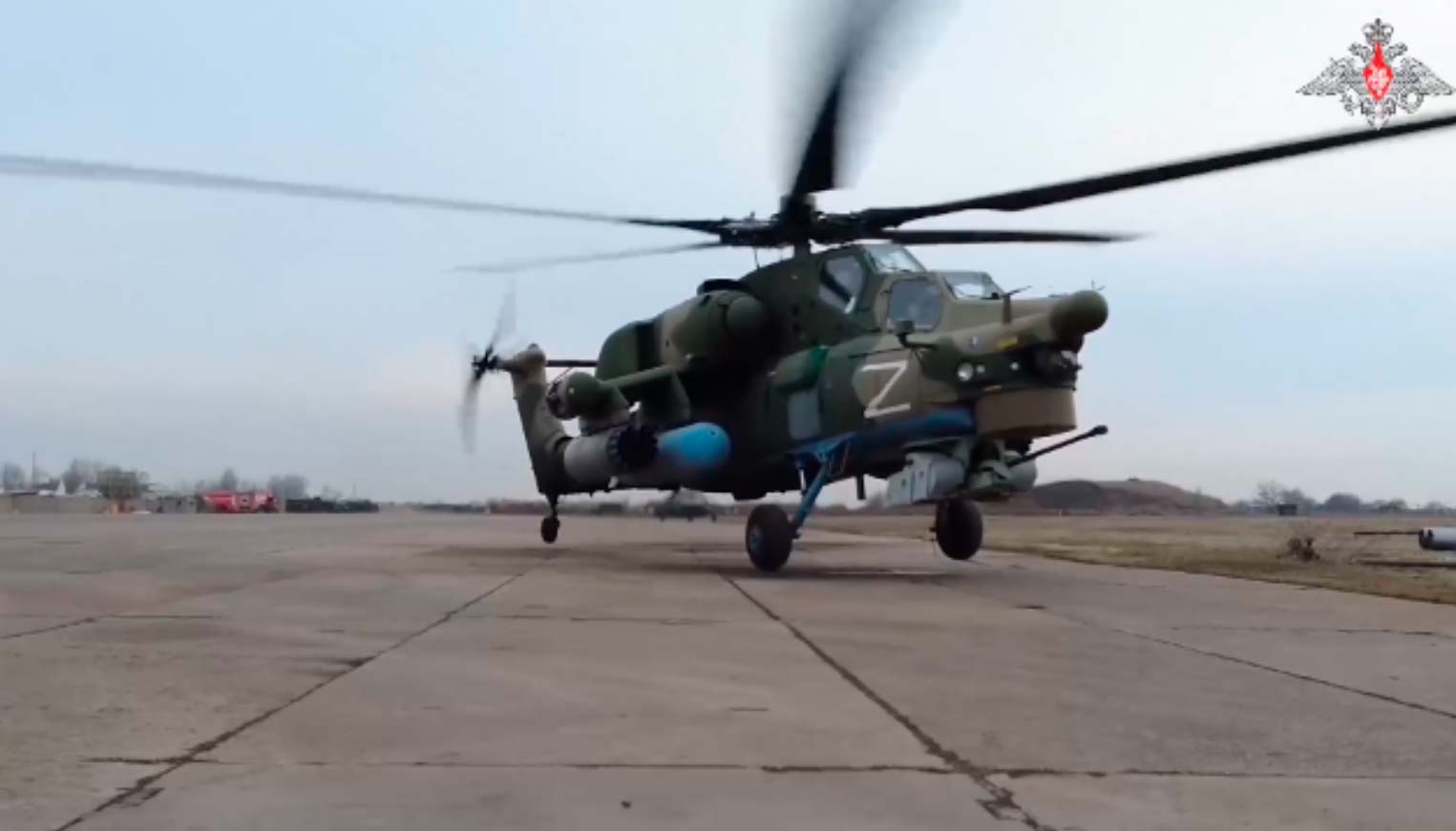 Helicóptero de ataque Mi-28N. Foto: Reprodução