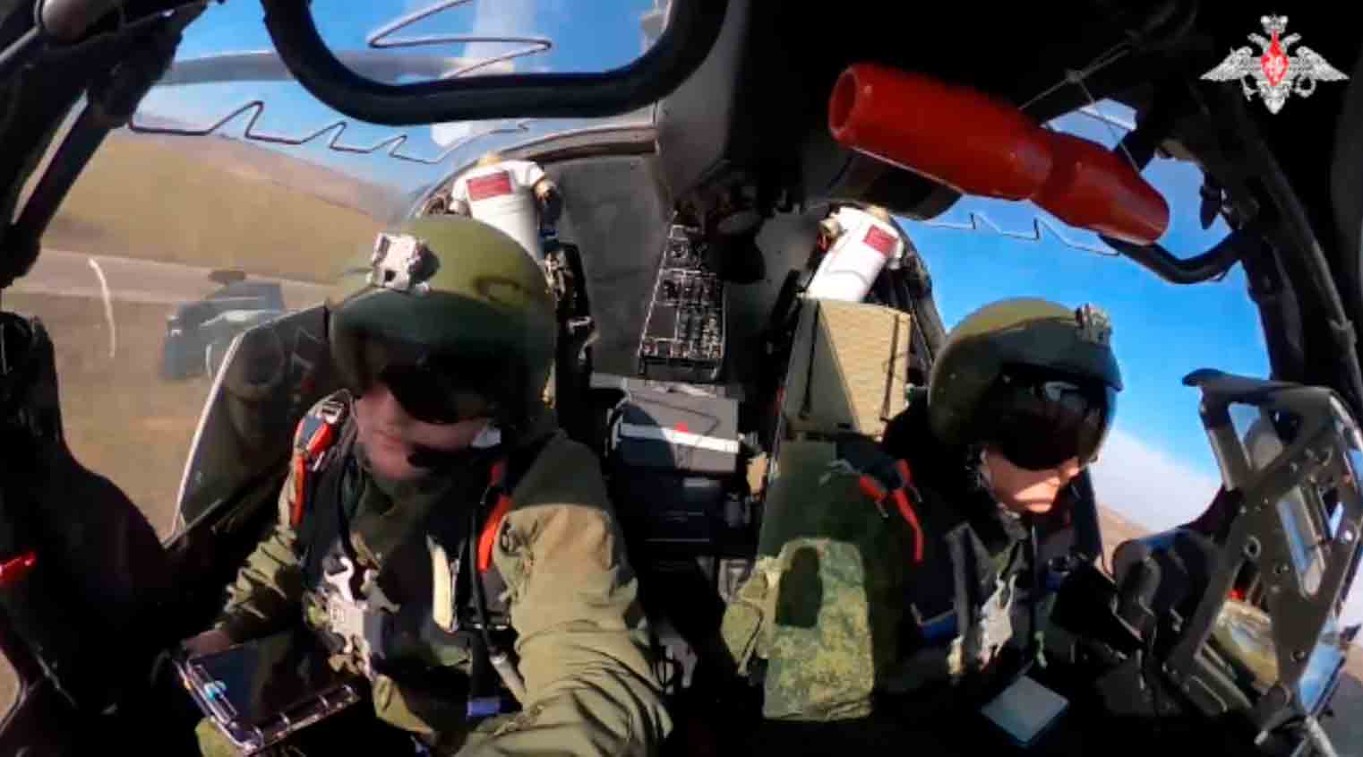 VÍDEO mostra o ataque do helicóptero  Kamov Ka-52 contra forças ucranianas