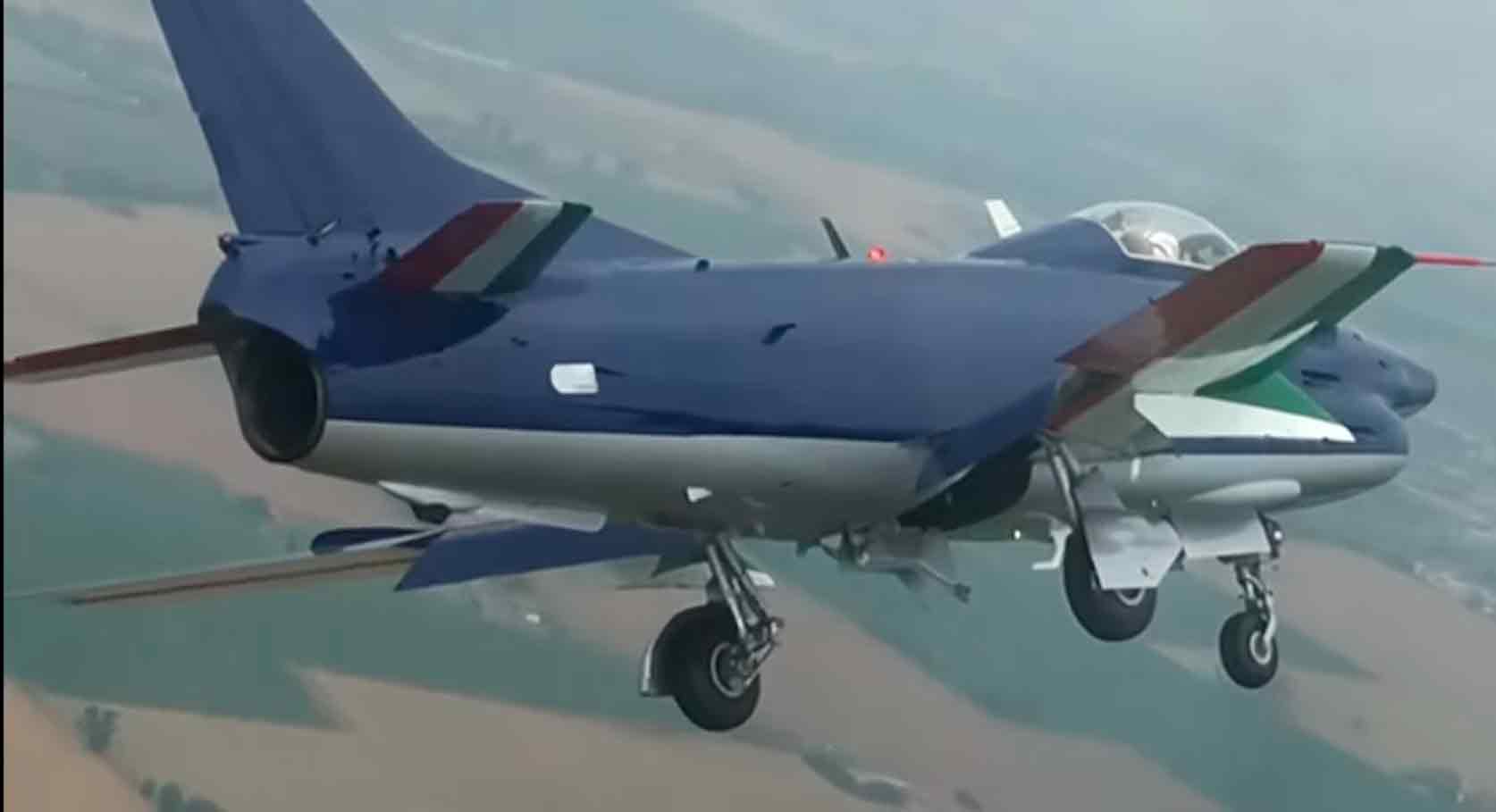 Vídeo: Antigo Caça Fiat G-91R da Força Aérea Italiana voa após 30 anos