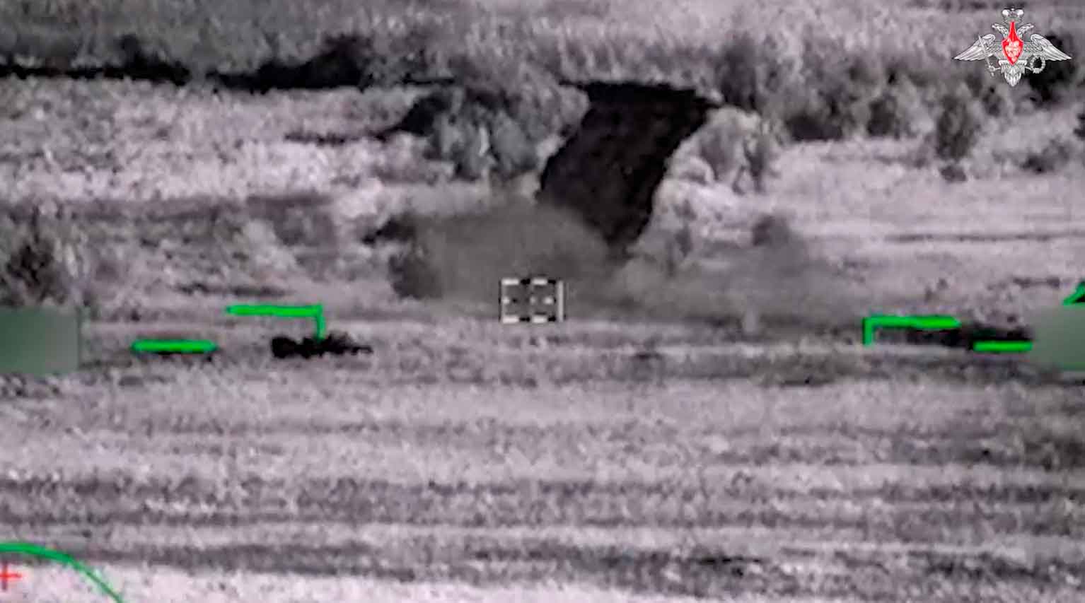 Vídeo mostra a destruição causada pelos temidos helicópteros de ataque Ka-52. Foto: Reprodução Telegram