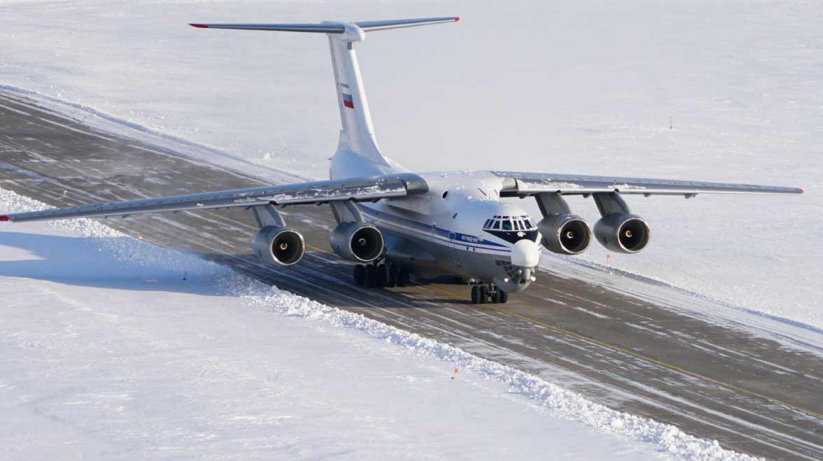 Il-76MD-90A. Fotos e vídeo: Reprodução Telegram t.me/uac_ru