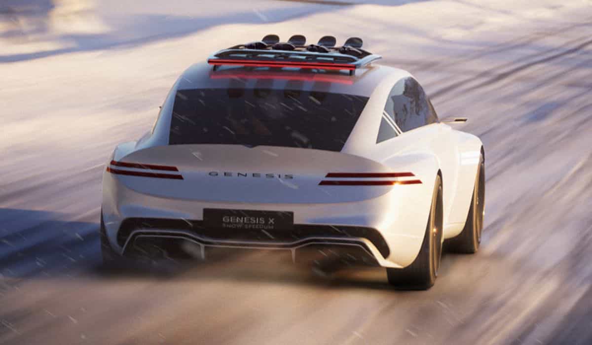 Genesis apresenta o conceito do X Snow Speedium, feito para enfrentar a neve com elegância