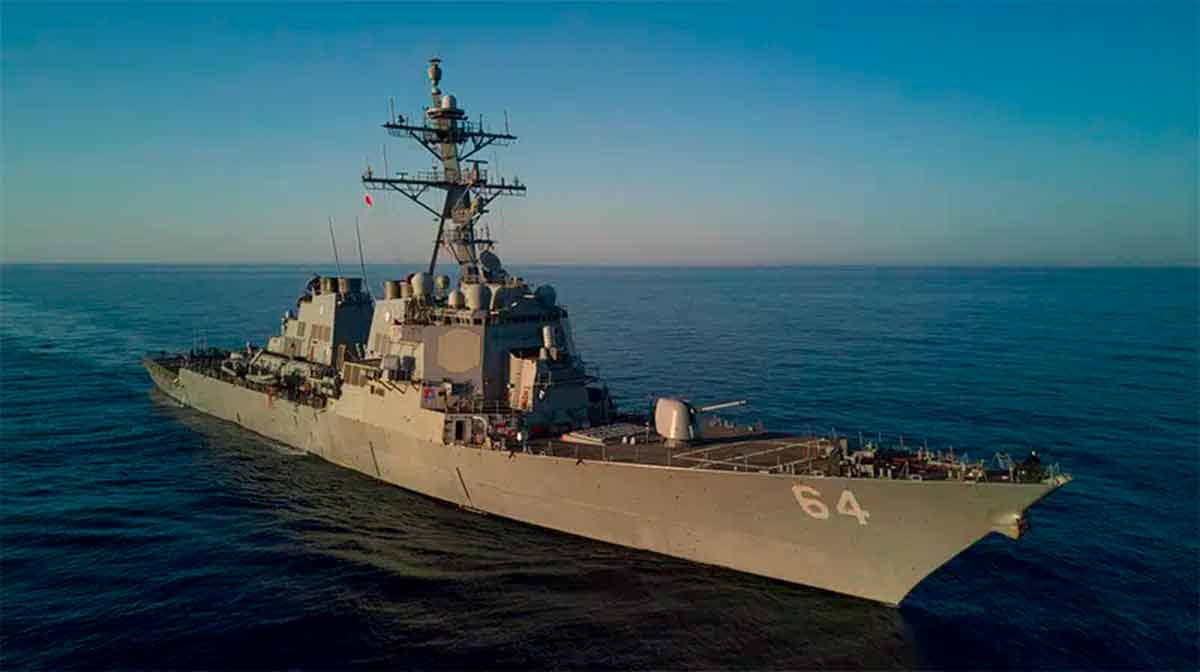 USS Carney. Photo: rawpixel