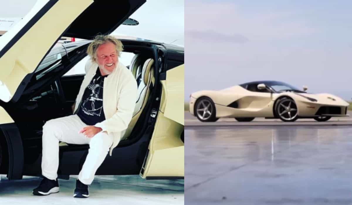 Rinviata l'asta milionaria della Ferrari LaFerrari di Sammy Hagar. Foto: Riproduzione Instagram @sammyhagar