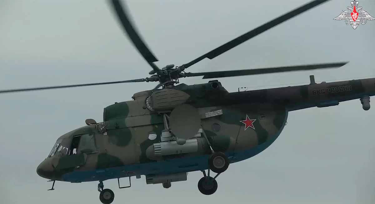 Mi-8. Photo: Telegram /mod_russia