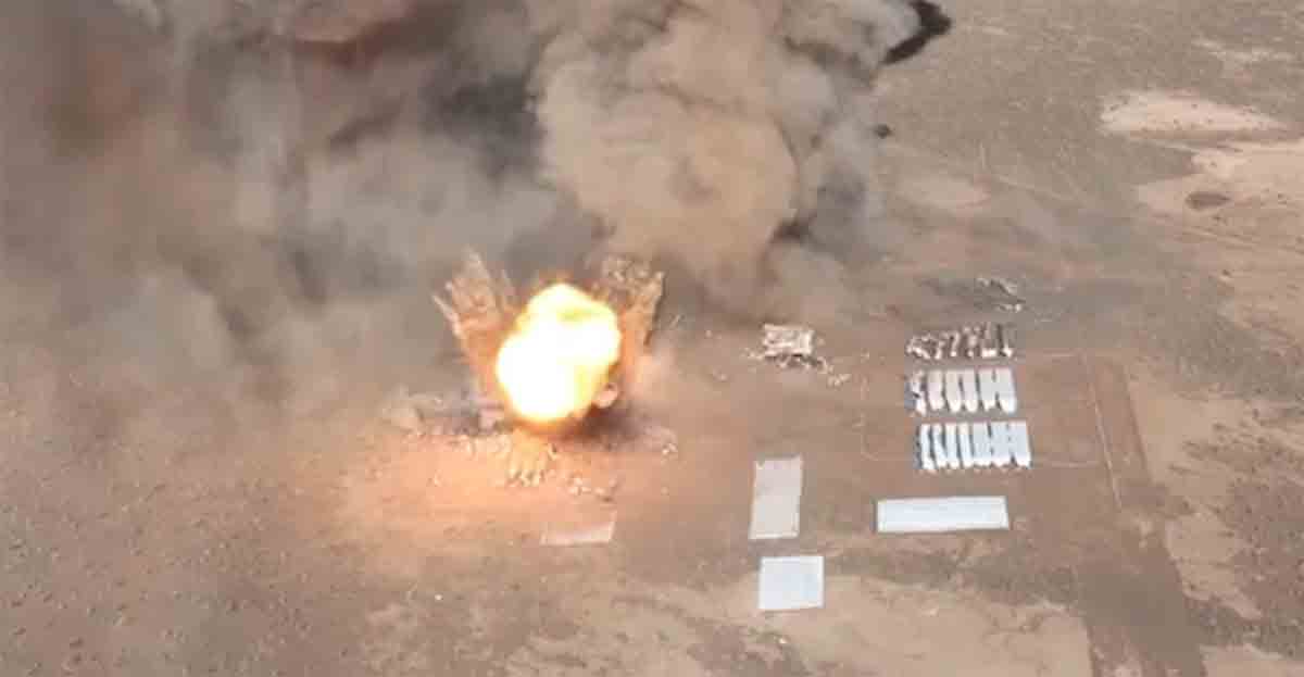 Iran simula destruição de hangares israelenses de F-35. Fonte, toso e vídeo: Tasnim News