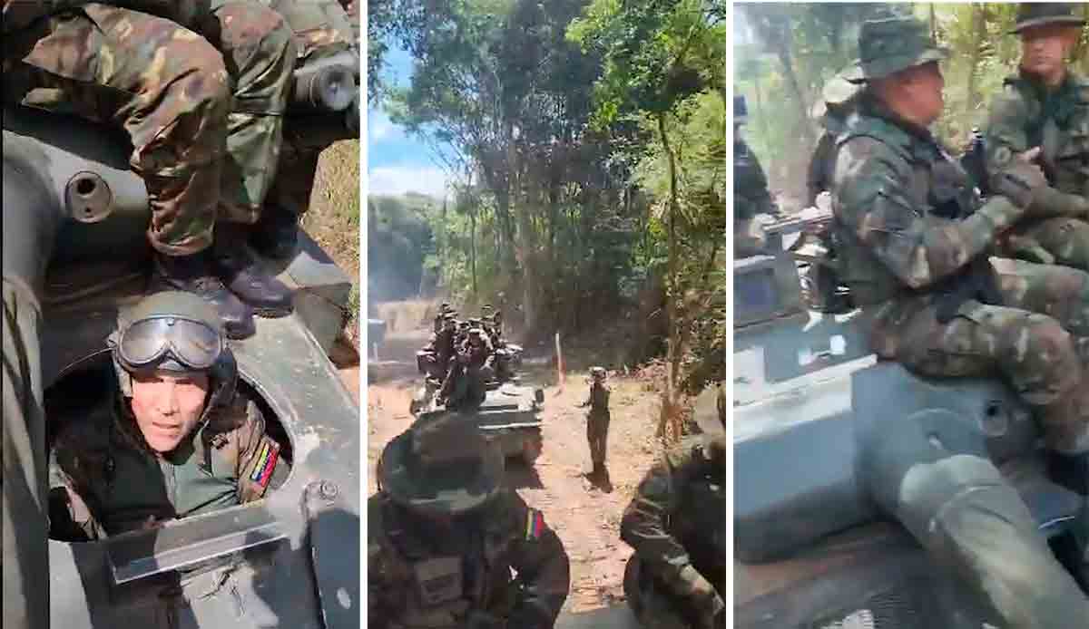 Venezuela aumenta número de tropas na fronteira com a Guiana