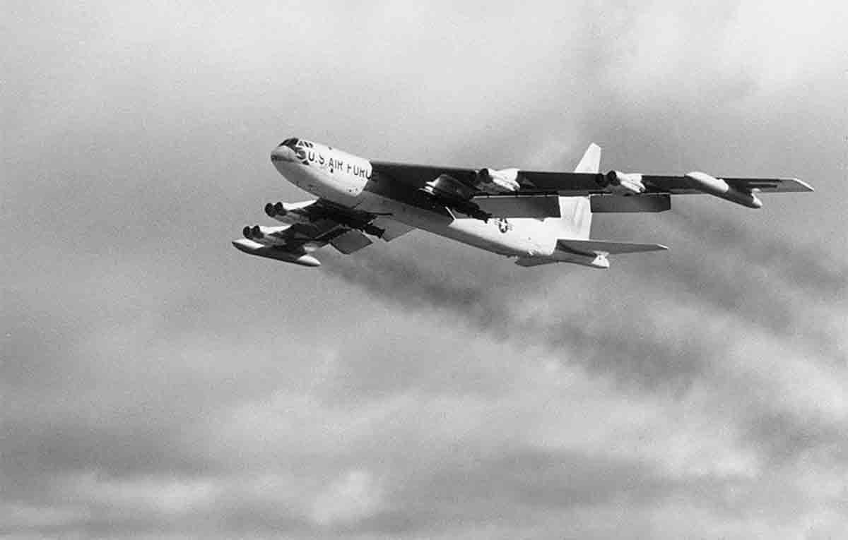 B-52 under Vietnamkriget, 1960. Foto: Flickr