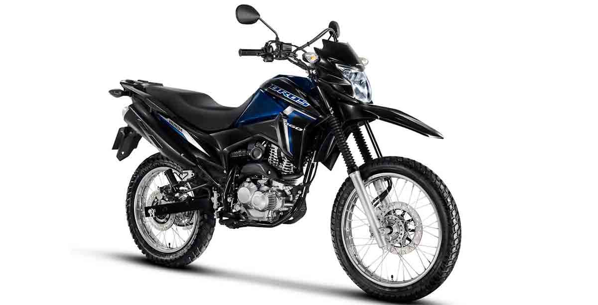 Die Honda NXR 160 war das meistverkaufte Motorrad in der Kategorie im Jahr 2023. Foto: Divulgação
