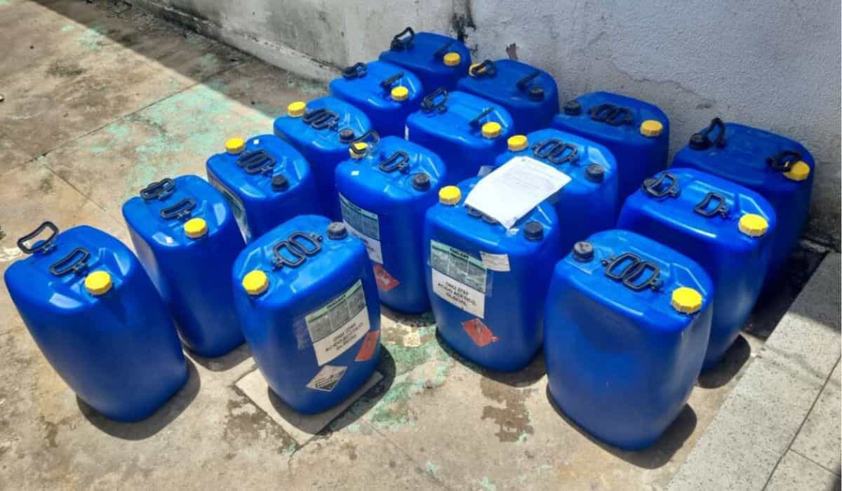 Homem é preso após furtar 800 litros de combustível em posto de gasolina no Brasil (Polícia Civil do Ceará / Divulgação)