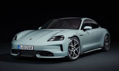 The Porsche Taycan starts at $100,000 in 2025. Photo: Reproduction Porsche