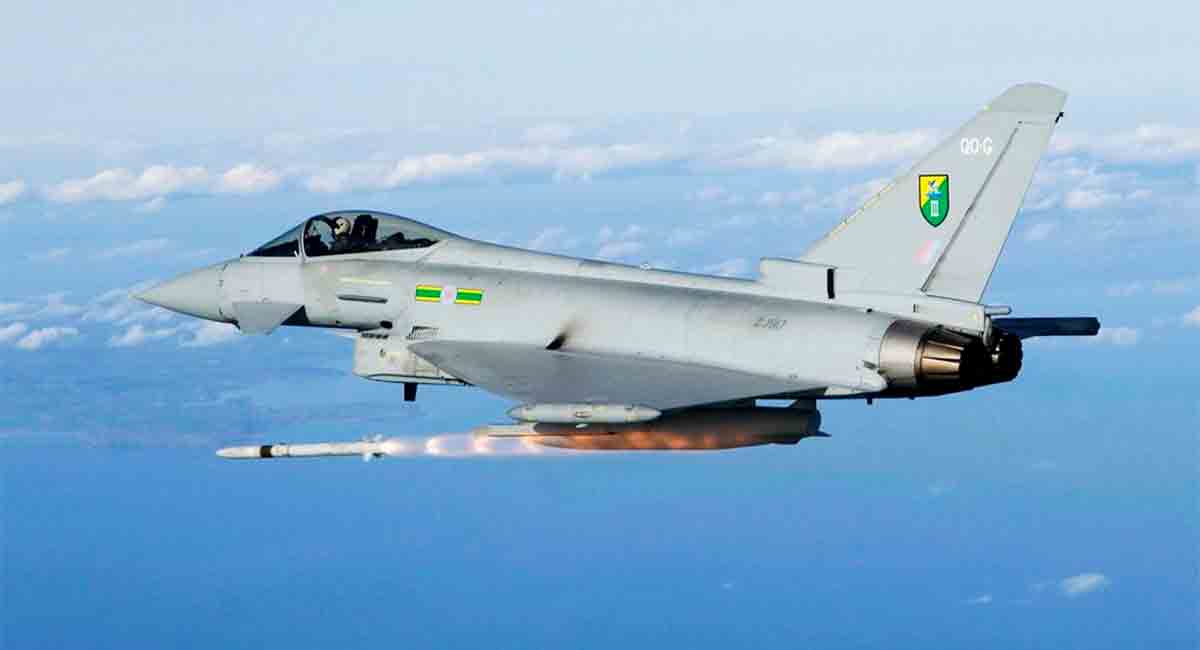 Typhoon-Kampfflugzeuge. Foto: Flicke