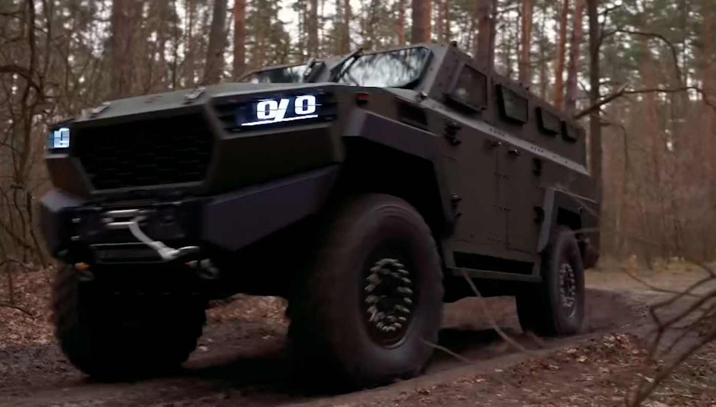 Páncélozott jármű Inguar-3. Fotók és videó: Inguar
