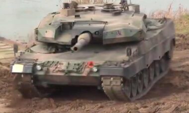 Vídeo: Tropas da OTAN movem tanques pela Polônia. Foto e vídeo: Twiter @front_ukrainian