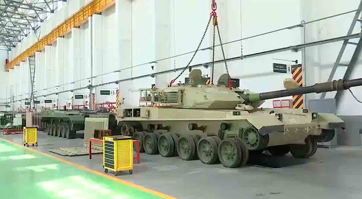 Haider Main Battle Tank. Photo and video: Reproduction twitter @KreatelyMedia