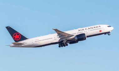 Vídeo mostra raio atingindo avião com 550 passageiros a bordo no Canadá. Foto: wikimedia
