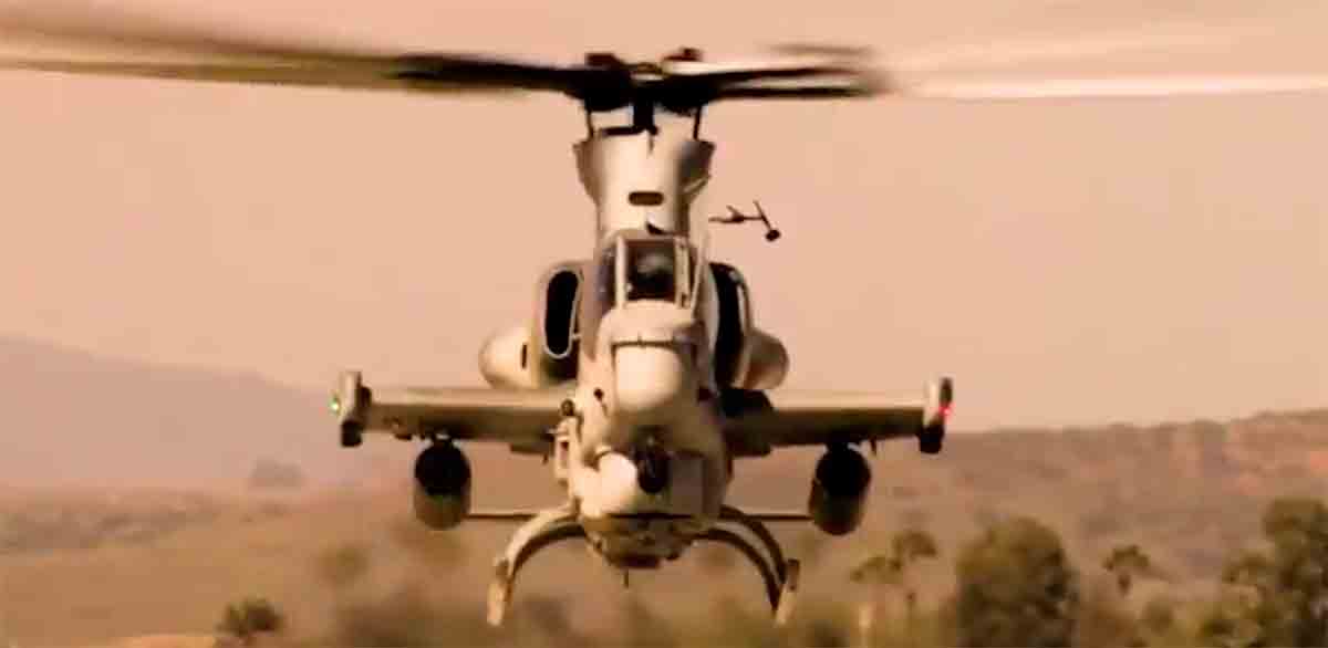 Bell AH-1Z Viper. Foto y vídeo: Instagram @bellflight