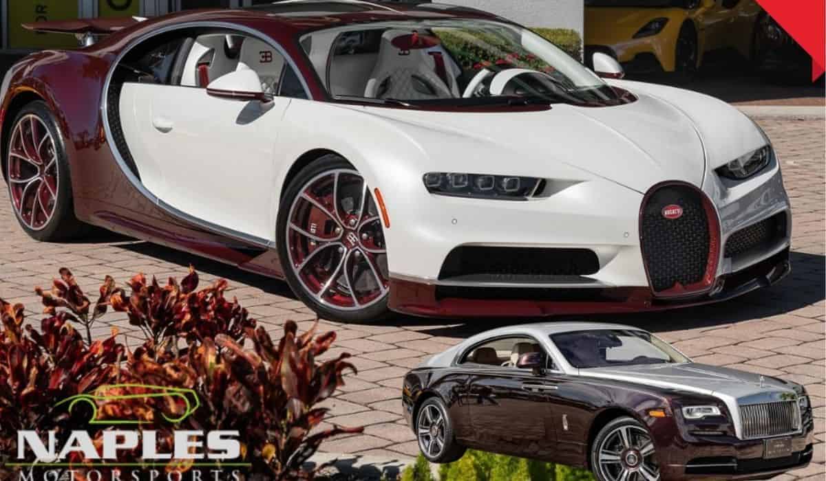 Autodealer in Florida biedt een ongebruikelijke promotie aan: bij aankoop van een Bugatti Chiron ontvangt u een Rolls-Royce Wraith