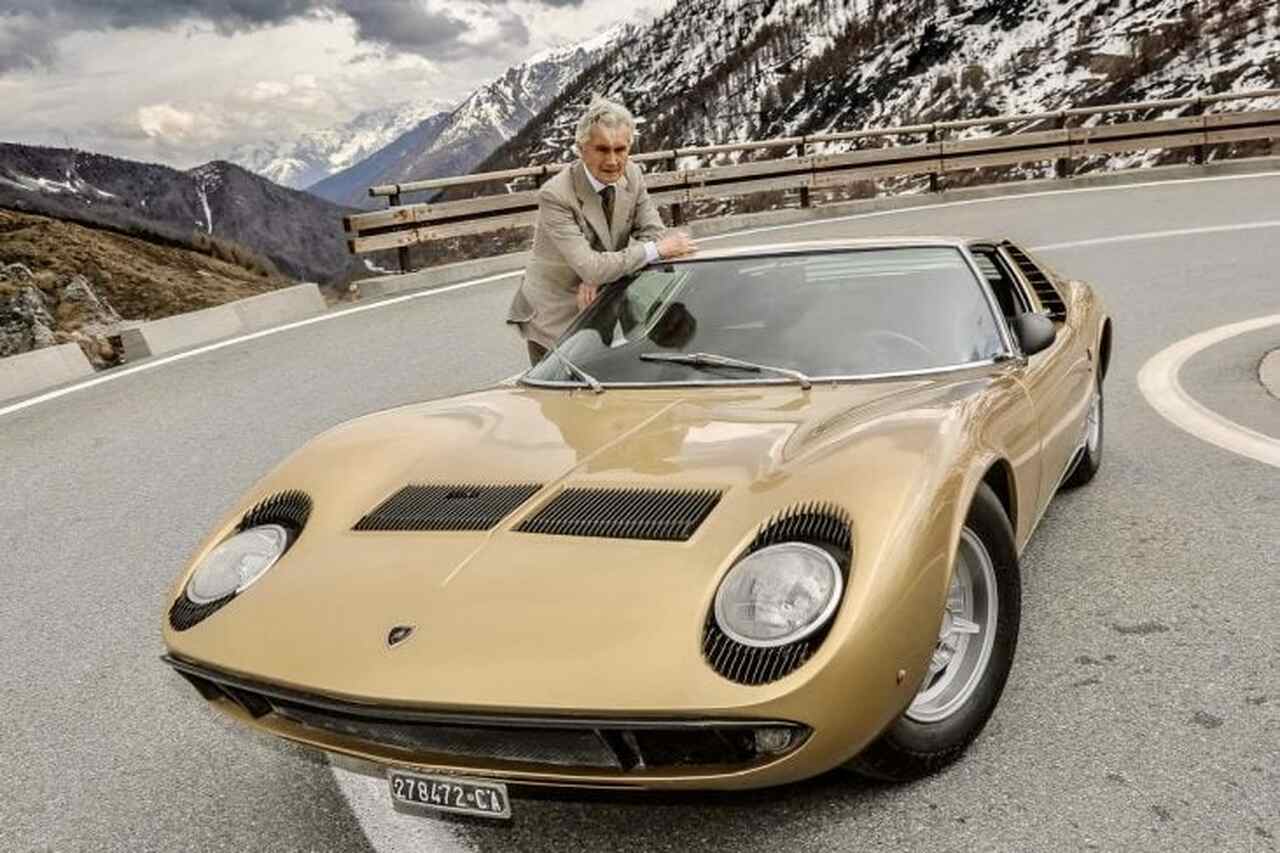 The iconic Lamborghini designer, Marcello Gandini, has passed away at the age of 85. Photo: Reproduction Lamborghini Release