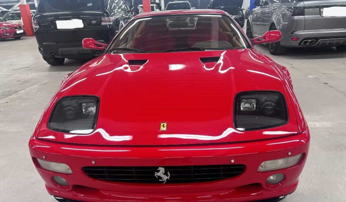 Ferrari belonging to F1 driver Gerhard Berger, stolen in 1995, is recovered by London police after 28 years